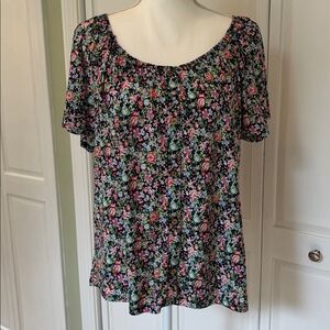 Lavish Multicolor Floral Blouse